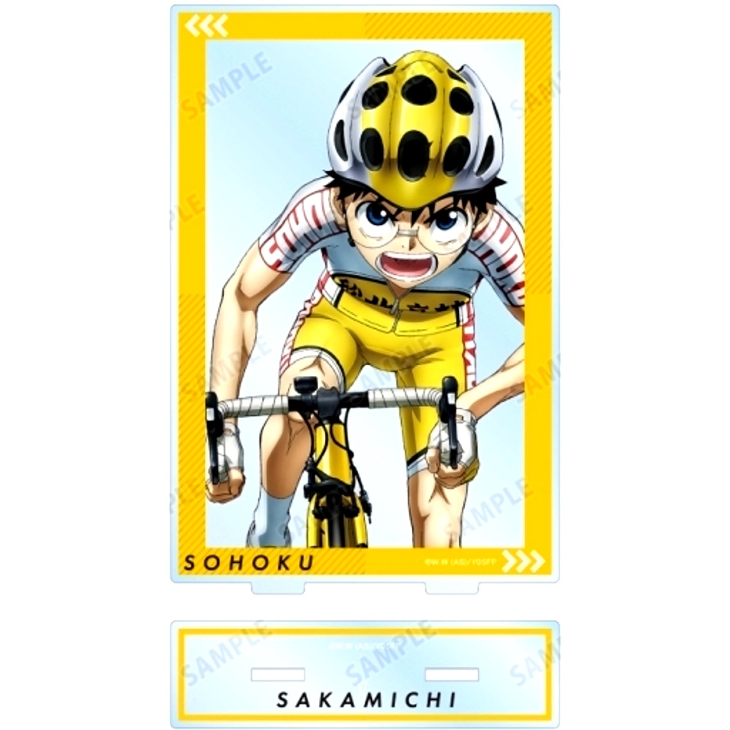 Sakamichi Onoda Big Acrylic Stand Yowamushi Pedal Limit Break [USED]