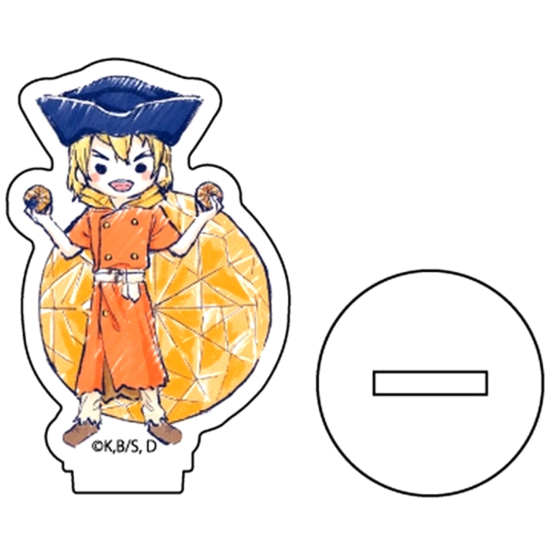 Ryusui Nanami Dr.STONE Acrylic Petit Stand 08. GraffArt Illustration [USED]