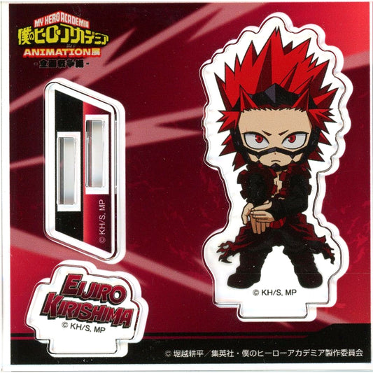 Eijiro Kirishima My Hero Academia ANIMATION Exhibition All-Out War Arc Deformed Acrylic Stand [USED]