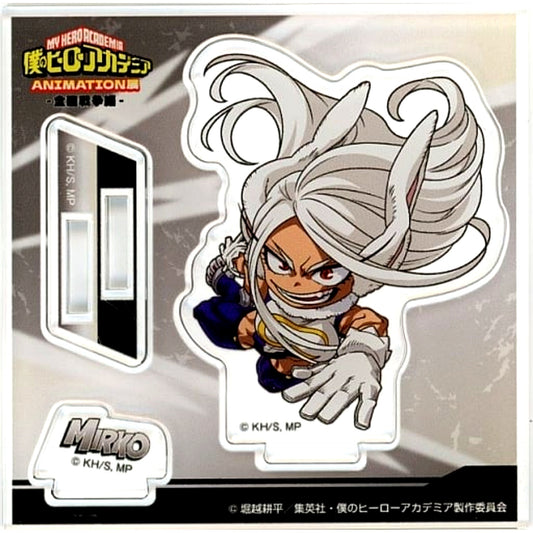 Mirko Deformed Acrylic Stand My Hero Academia ANIMATION Exhibition - All-Out War Arc - [USED]