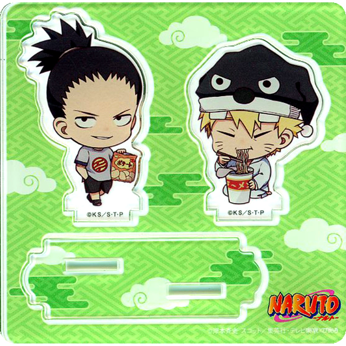 Naruto & Shikamaru Playback Acrylic Stand Naruto Shippuden [USED]