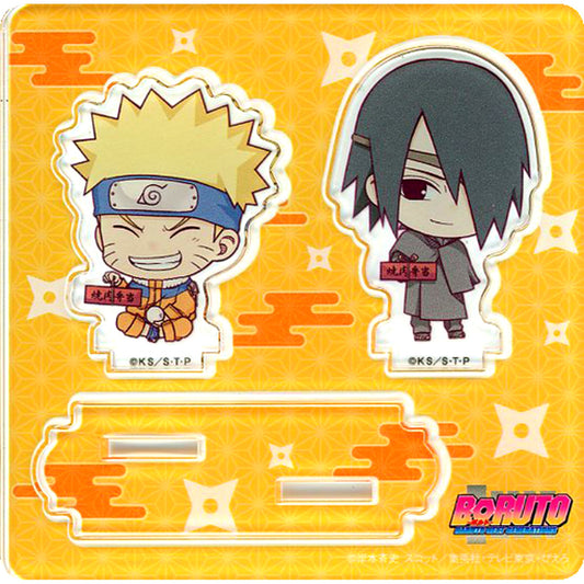 Naruto and Sasuke Boruto Naruto Next Generations Playback Acrylic Stand [USED]