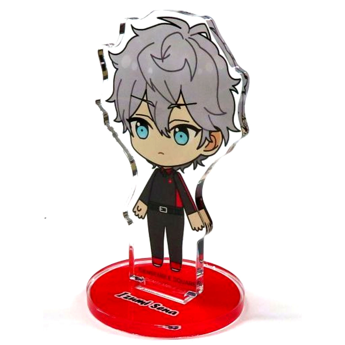 Izumi Sena Ensemble Stars!! Mini Acrylic Stand C Pizza Hut Double Face & MaM Campaign [USED]