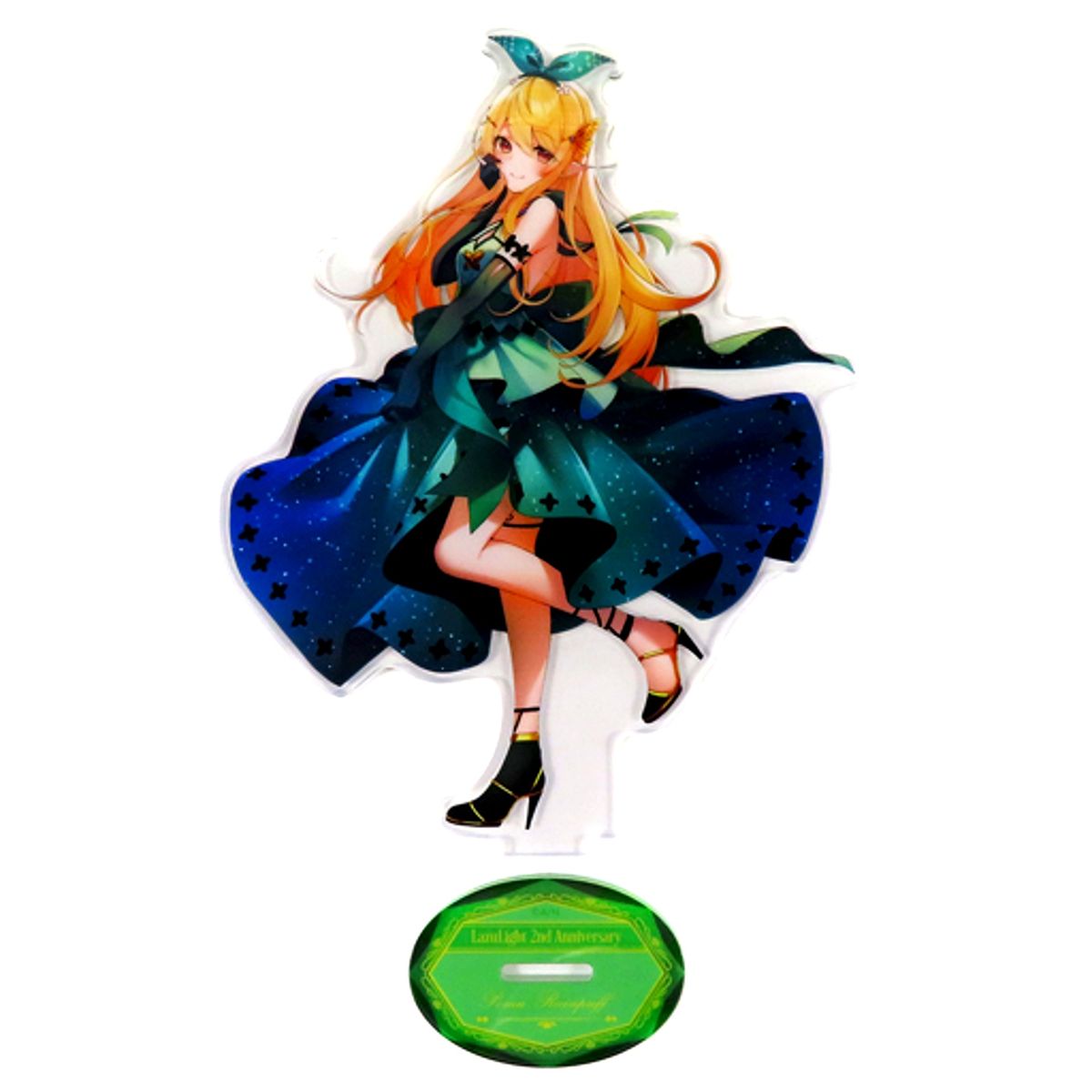 Pomu Rainpuff LazuLight Acrylic Stand Virtual YouTuber Nijisanji 2nd Anniversary [USED]