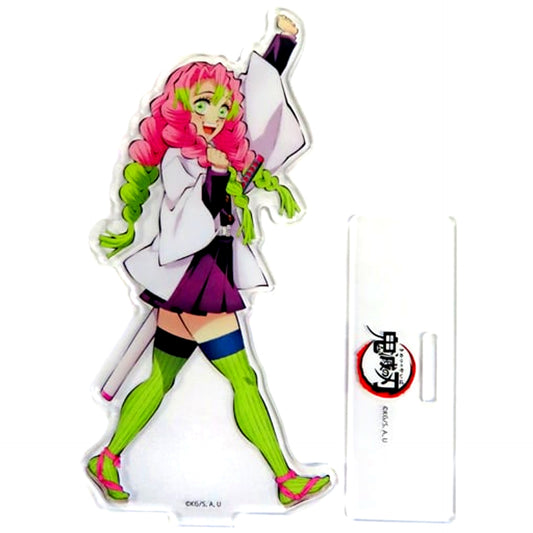 Mitsuri Kanroji New Character Illustration Acrylic Stand Demon Slayer: Kimetsu no Yaiba Swordsmith Village Arc x ufotable Cafe x Machi Asobi CAFE [USED]