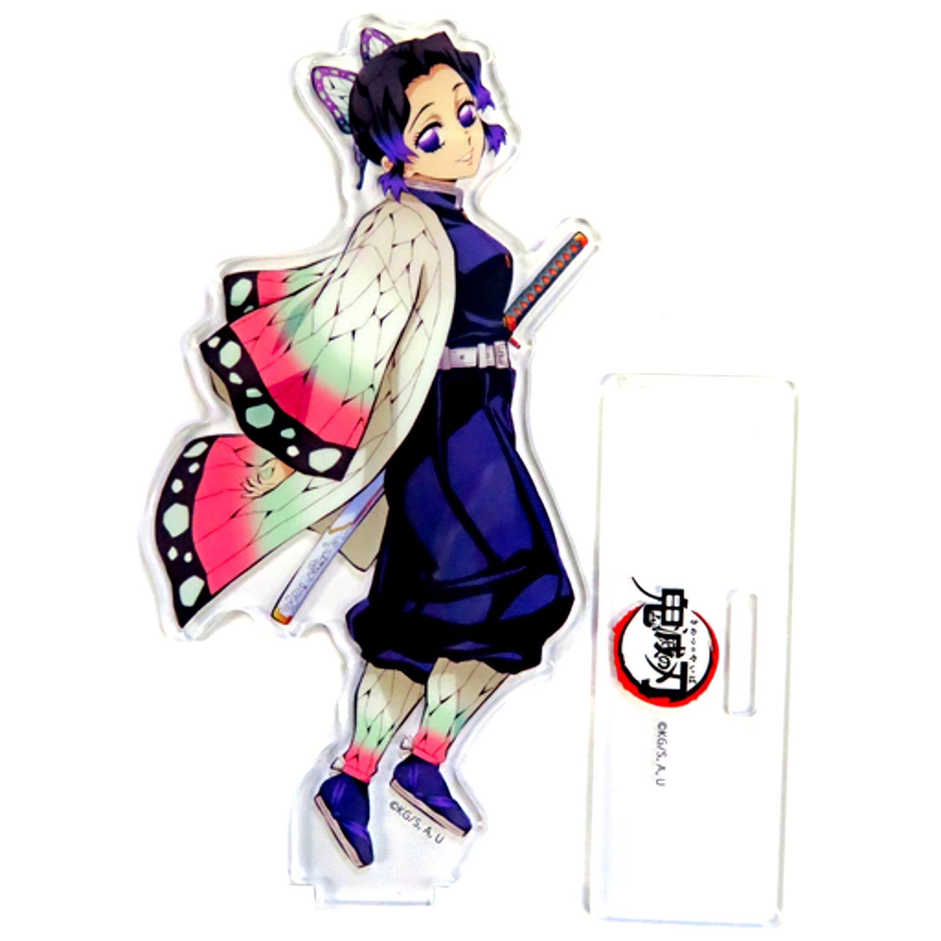 Shinobu Kocho New Character Illustration Acrylic Stand Demon Slayer Swordsmith Village Arc x ufotable Cafe x Machi Asobi CAFE [USED]