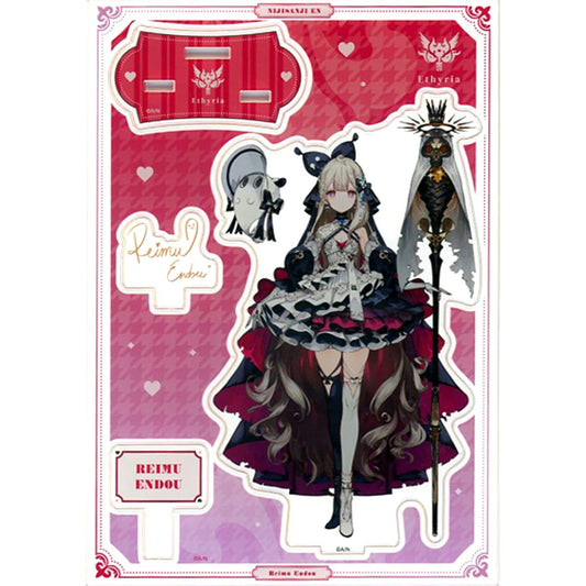 Endou Reimu Acrylic Stand Ethyria New Outfit Virtual YouTuber Nijisanji EN [USED]