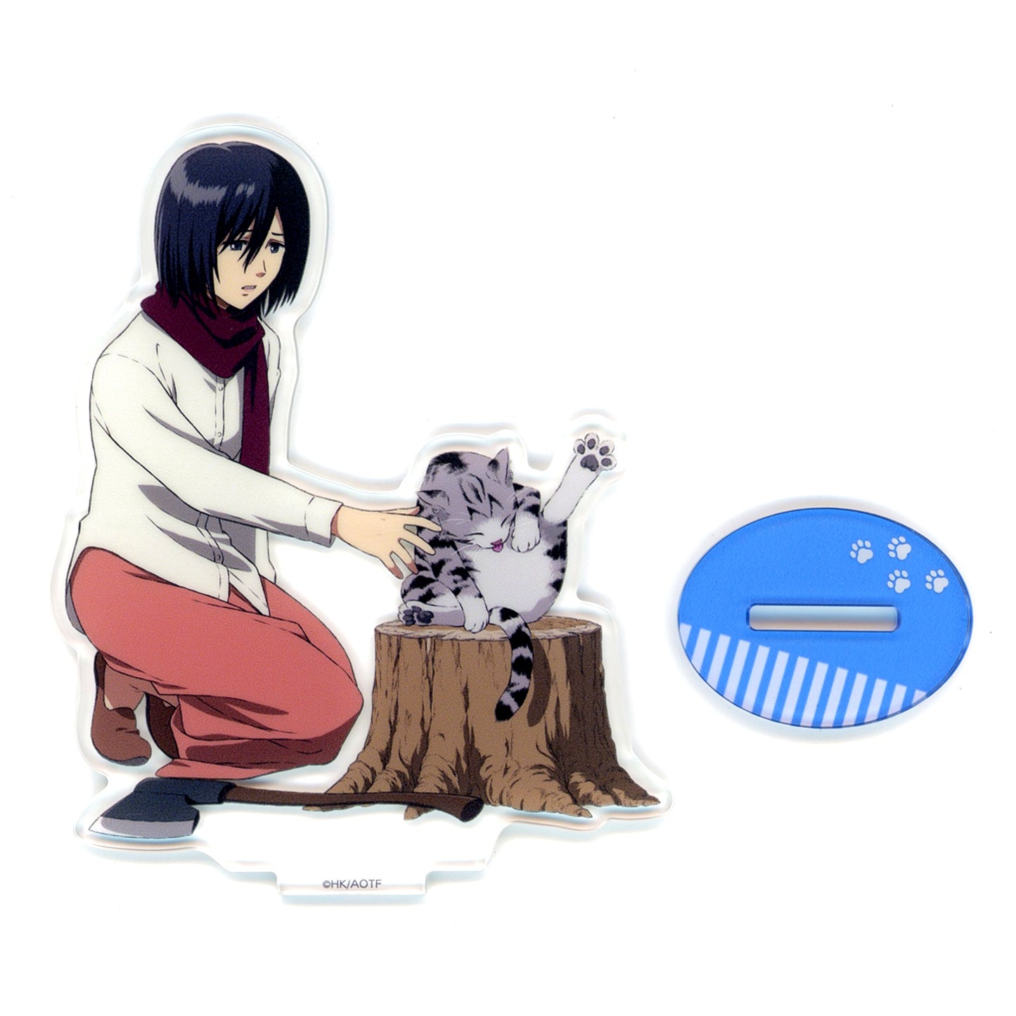 Mikasa Ackerman Attack on Titan Acrylic Stand Kuji Mate Vol.4 Prize C-2 [USED]