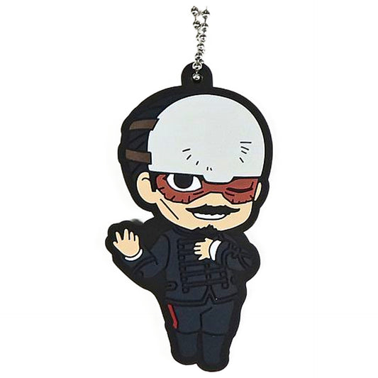 Lieutenant Tsurumi 4 Golden Kamuy Capsule Rubber Mascot Bandai Namco Amusement Limited [USED]