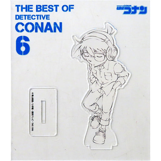 Conan Edogawa Detective Conan Acrylic Stand CD Theme Song Collection 6: THE BEST OF DETECTIVE CONAN 6 First Press Limited Edition Enclosed Bonus [USED]