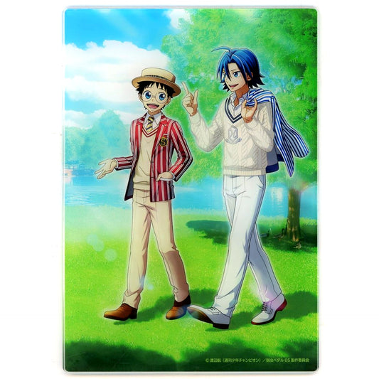 Sakamichi Onoda & Sangaku Manami Acrylic Panel Cool Stripe Yowamushi Pedal Limit Break [USED]