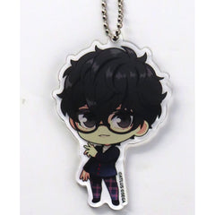 Persona 5 Royal Protagonist Rakuten Collection Drawn Acrylic Keychain Prize C-1 Keychains [USED]