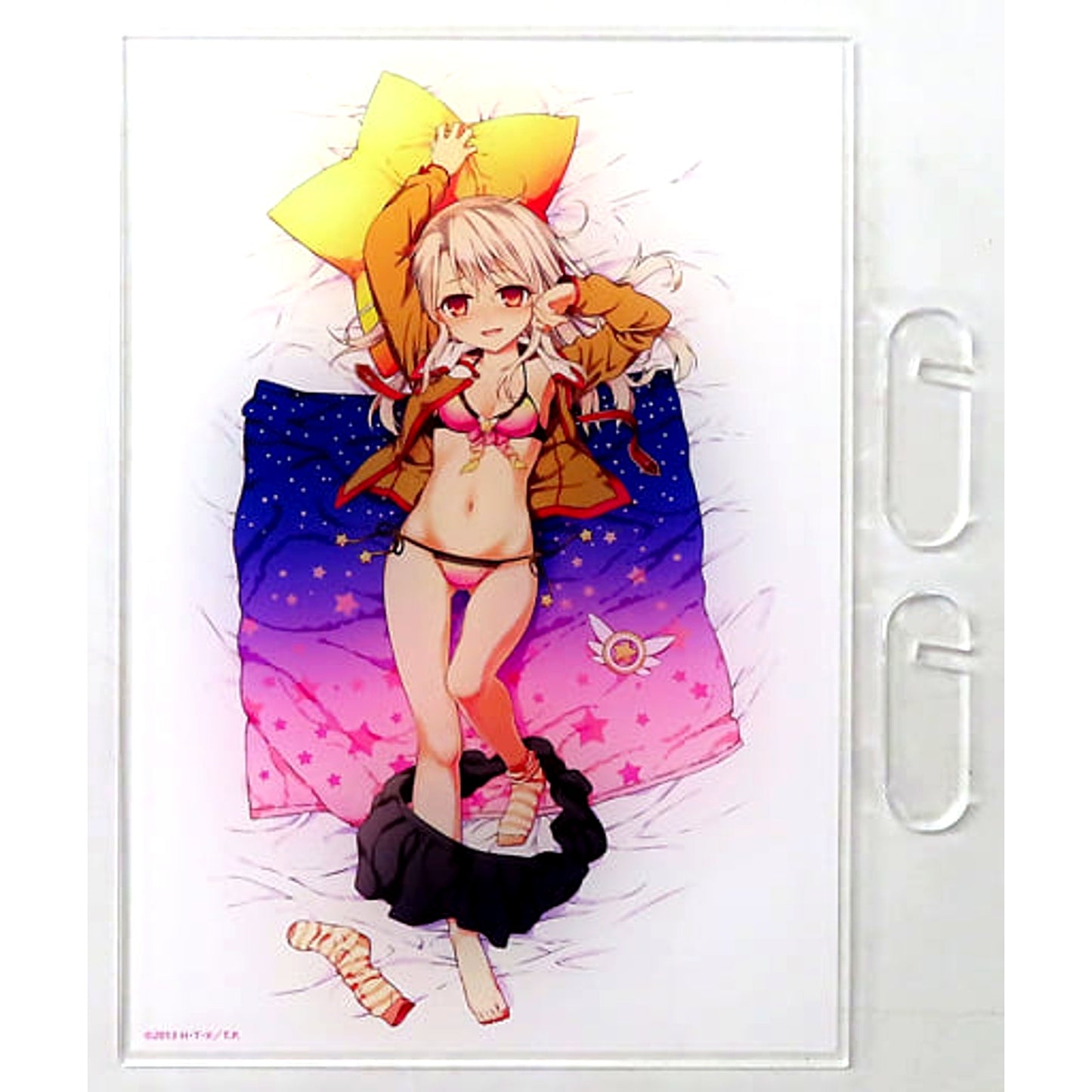 Illyasviel von Einzbern Fate/kaleid liner Prisma Illya Kujibikido TV Anime 10th Anniversary Lottery Seite: Sonne Type B Acrylic Stand Prize C-6 [USED]