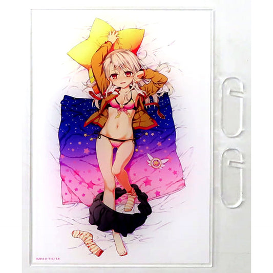 Illyasviel von Einzbern Fate/kaleid liner Prisma Illya Kujibikido TV Anime 10th Anniversary Lottery Seite: Sonne Type B Acrylic Stand Prize C-6 [USED]