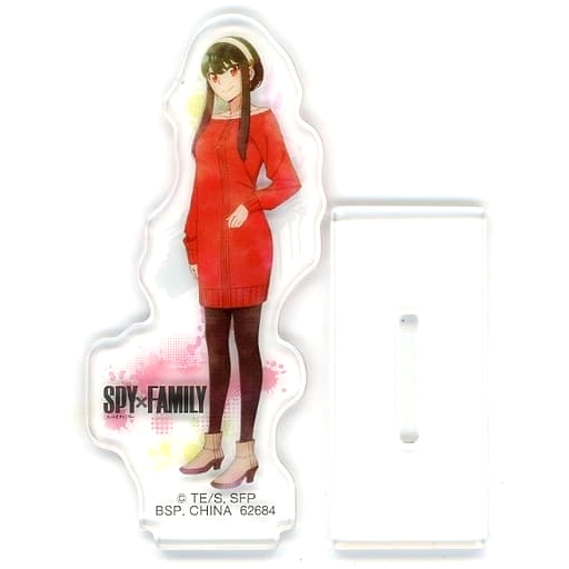 SPY x FAMILY Yor Forger Casual Clothes Ichiban Kuji Mission Start! - Ver.1.5 Acrylic Stand Prize G Acrylic Stands [USED]