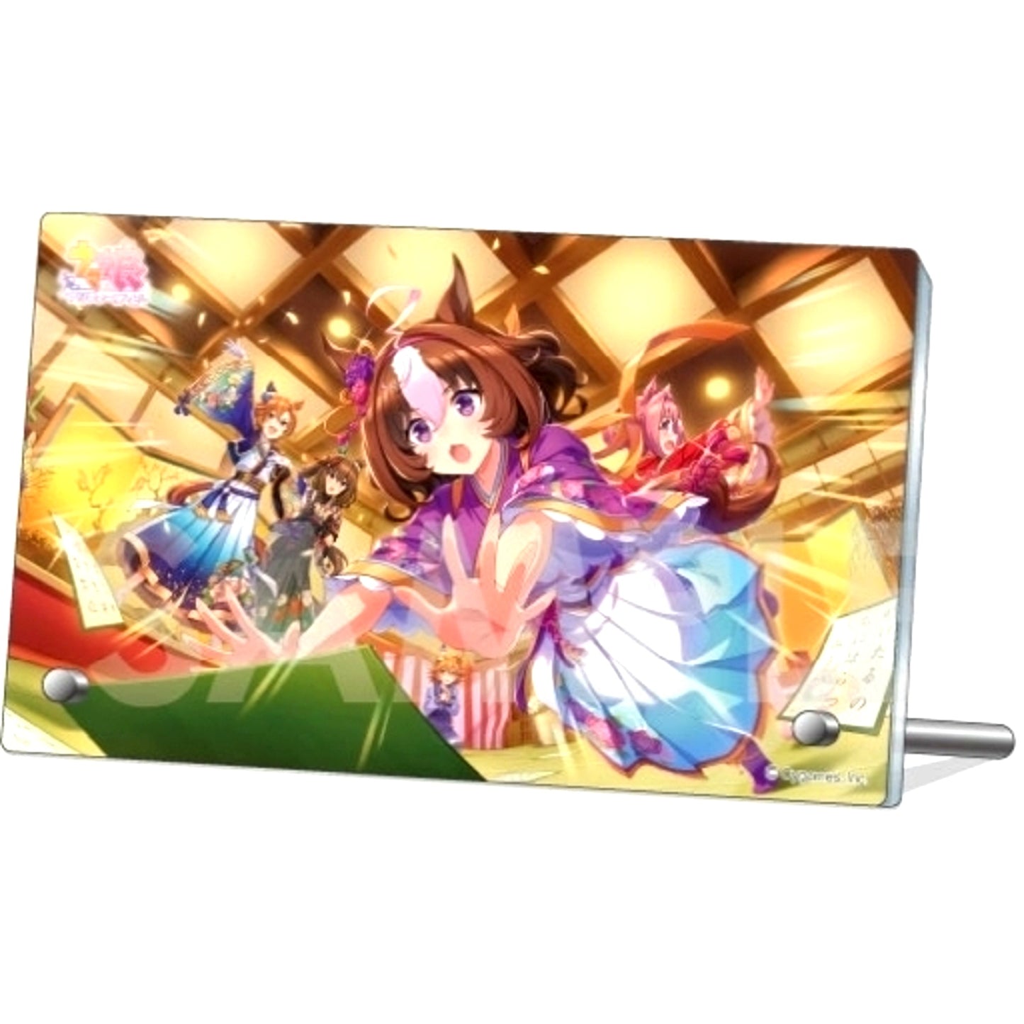 4. Zuika Ryoran! Shinshun Karuta Gassen Episode 8 Uma Musume Pretty Derby Acrylic Plate Story Event Selection Vol. 2 [USED]
