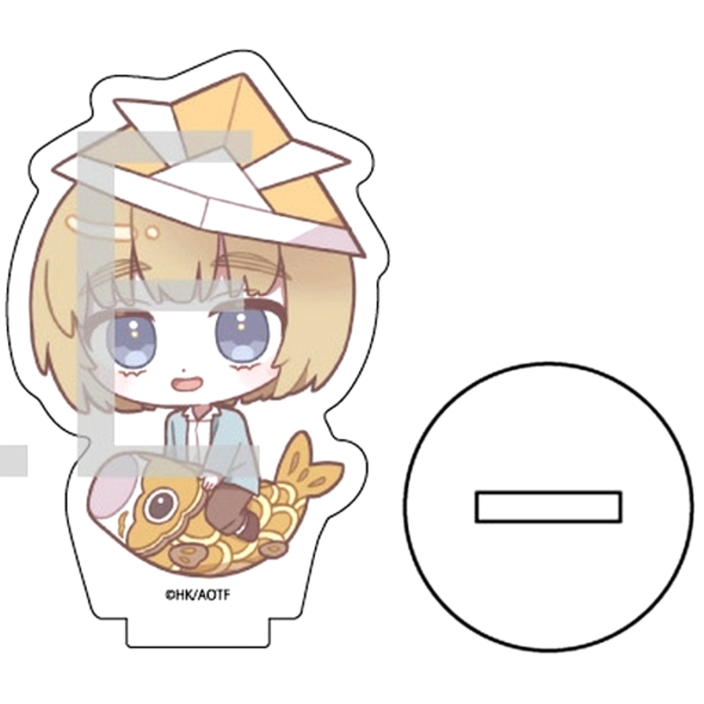 Armin Arlert 22. Childrens Day Ver. A Mini Character Illustration Attack on Titan Acrylic Petit Stand [USED]