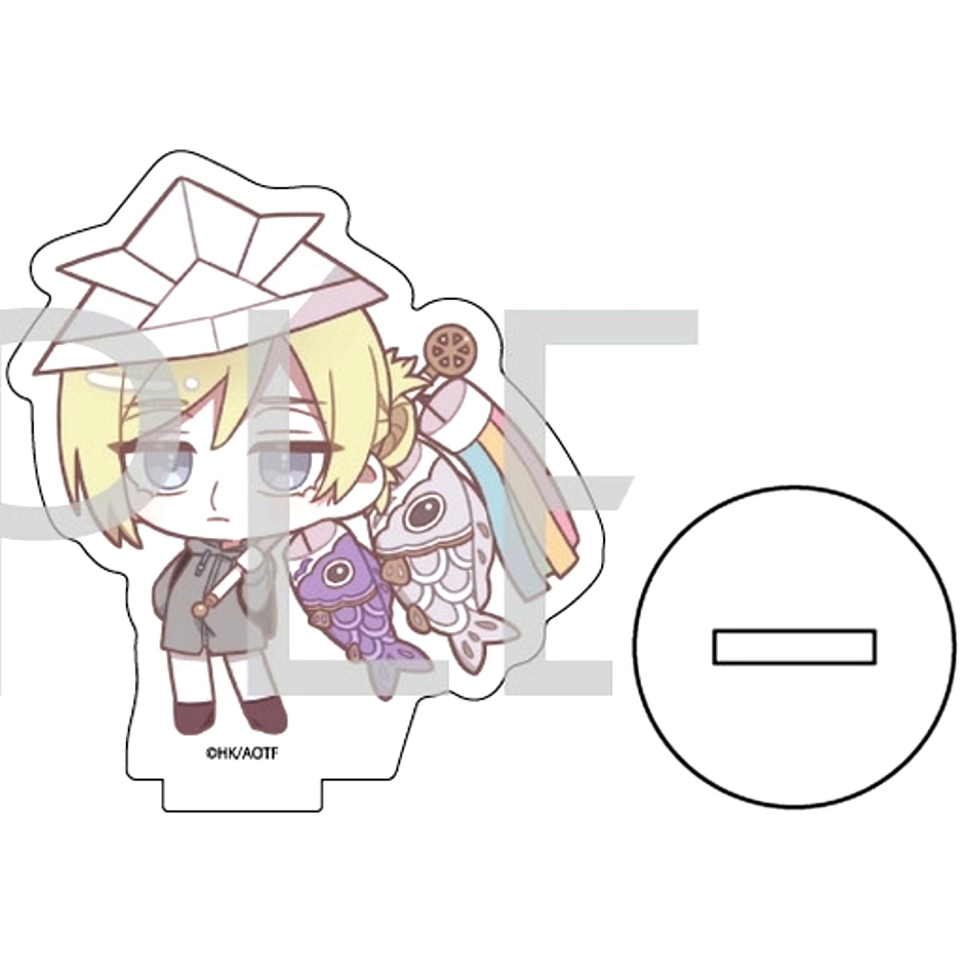 Annie Leonhart 22 Children's Day Ver. Mini Character Illustration A Petit Acrylic Stand Attack on Titan [USED]