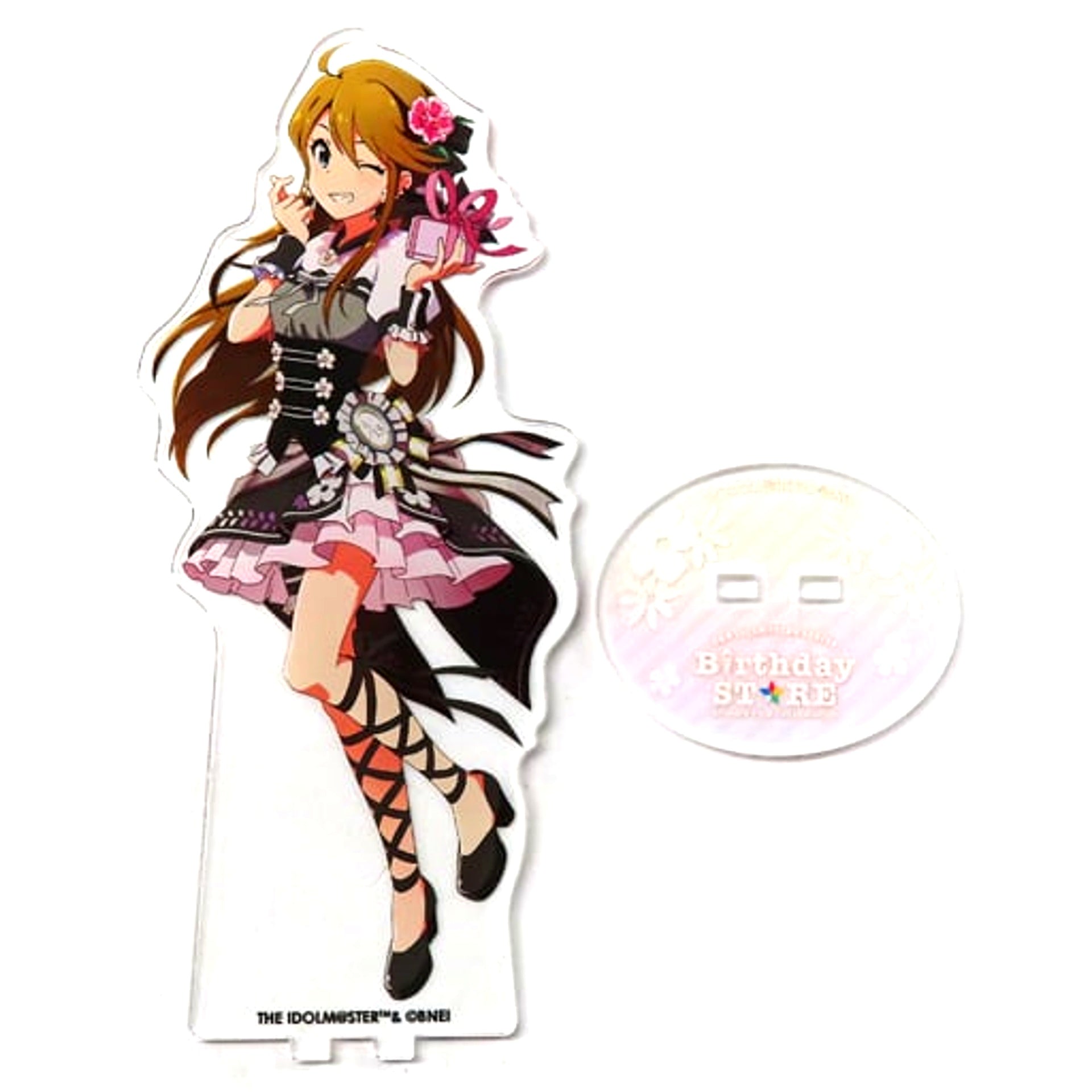 Megumi Tokoro THE IDOLM@STER SERIES Drawn Acrylic Stand Birthday STORE April [USED]