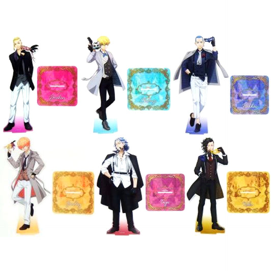 Set of 6 Tokyo Revengers BIG Acrylic Stand Dream Button Masquerade B Dream Prize [USED]