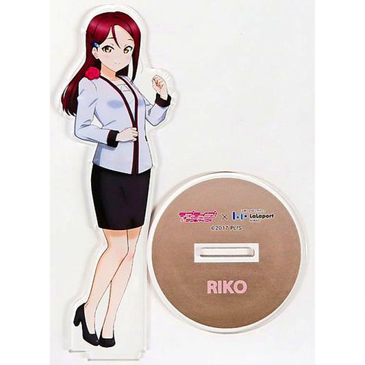 Riko Sakurauchi Love Live! Sunshine!! Acrylic Stand LaLaport Numazu Spring Uniform Ver. Premium Shop Branch LaLaport Numazu [USED]