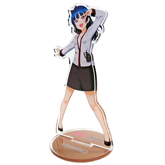 Yoshiko Tsushima Love Live! Sunshine!! Acrylic Stand LaLaport Numazu Spring Uniform Ver. Premium Shop Branch LaLaport Numazu [USED]