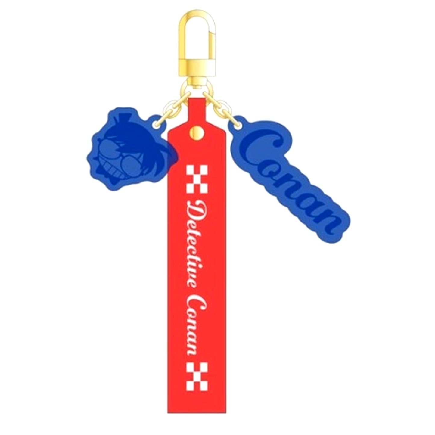 Conan Edogawa Detective Conan Clear Belt Keychain [USED]