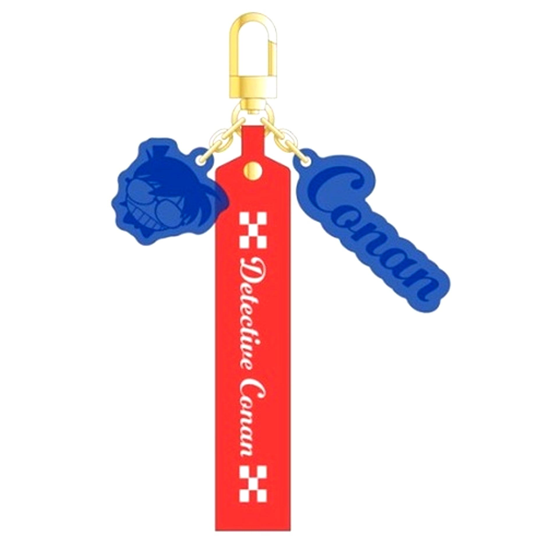 Conan Edogawa Detective Conan Clear Belt Keychain [USED]