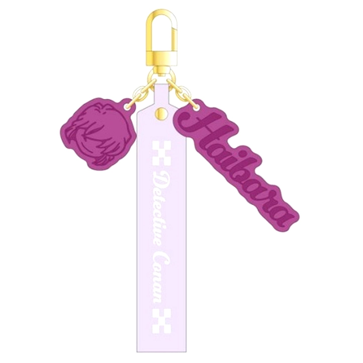 Ai Haibara Detective Conan Clear Belt Keychain [USED]