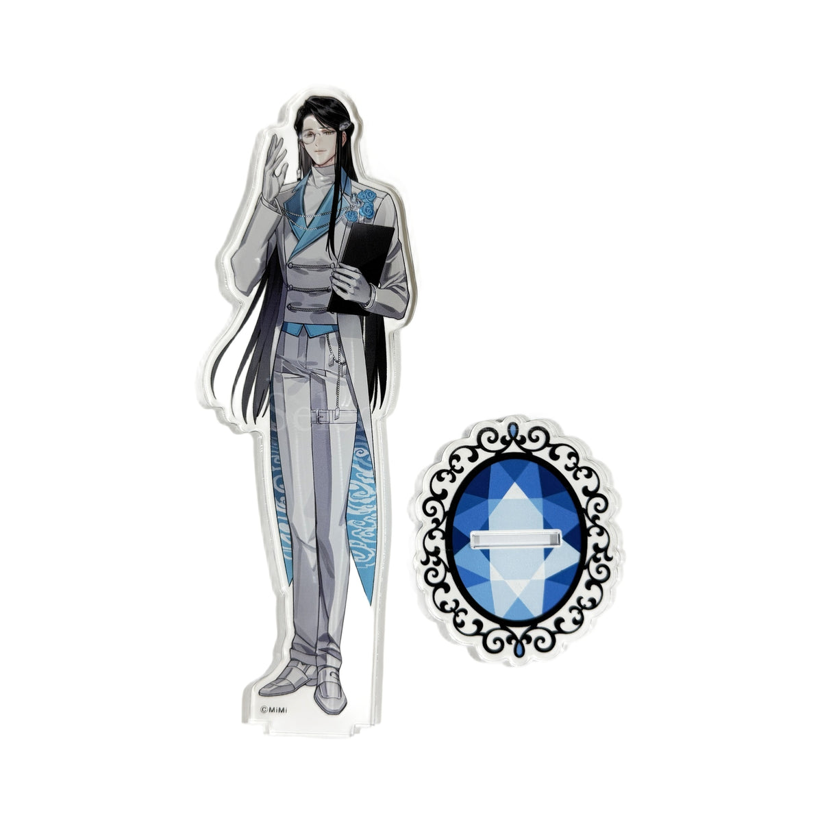 Lan Xichen BIG Acrylic Stand Mo Dao Zu Shi in SWEETS PARADISE Xianmen Baijia Cafe [USED]