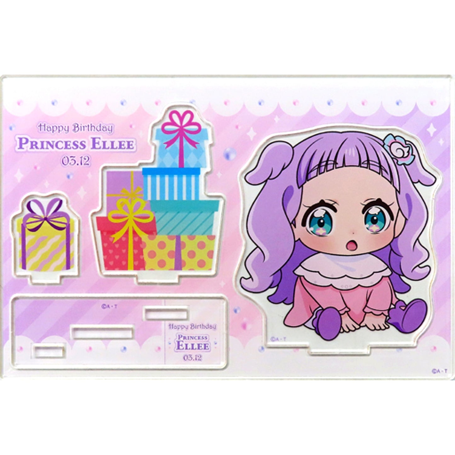 Princess Ellee Birthday Acrylic Stand Hirogaru Sky! Precure Princess Ellee Birthday Fair Pretty Store Limited [USED]