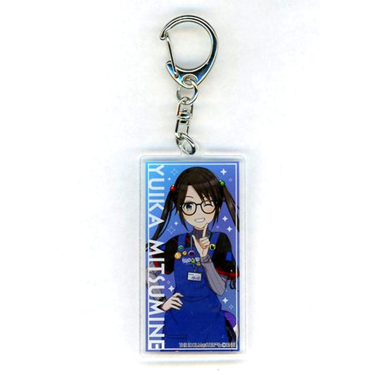 Yuika Mitsumine Apron The Idolmaster Shiny Colors x Village Vanguard Trading Acrylic Keychain [USED]