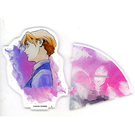 Quatre Raberba Winner Character Illustration Acrylic Stand Mobile Suit Gundam Wing [USED]