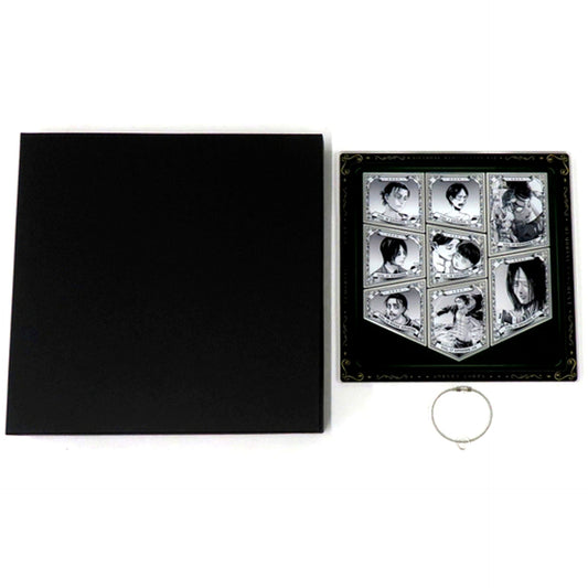 Eren Yeager Type Green Attack on Titan MEMORIAL FRAGMENT Eren Birthday 2022 Deluxe Complete Box Trading Acrylic Keychain [USED]