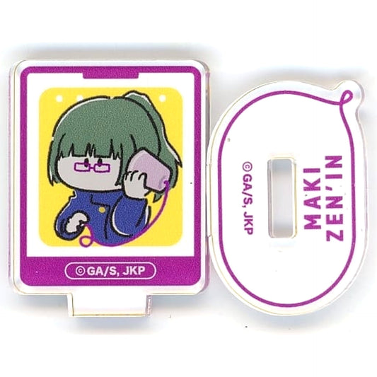 Jujutsu Kaisen Maki Zenin Trading Mini Acrylic Stand Moshimoshi Shimasu Acrylic Stands [USED]