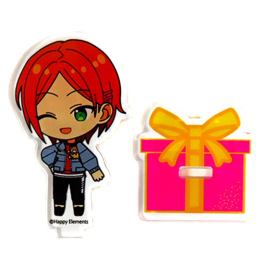 Hinata Aoi Ensemble Stars!! Birthday Cookie Bear Acrylic Stand shop Sunrise Purchase Bonus [USED]