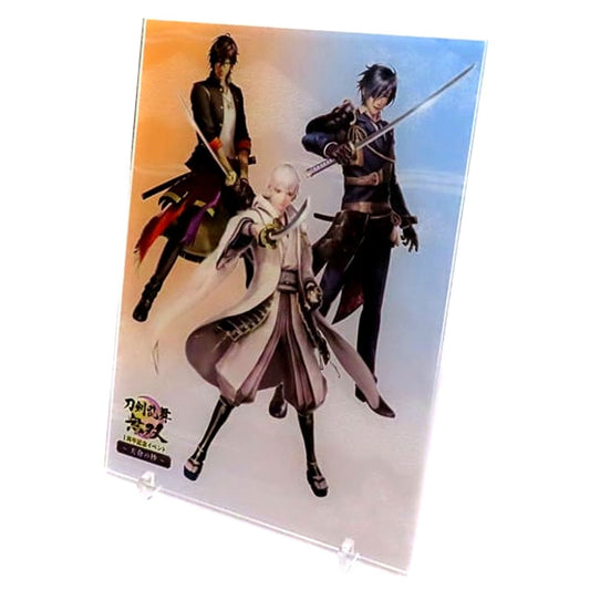 Fourth Squad Touken Ranbu Warriors Acrylic Board 1st Anniversary Event Tenmei no Shou Online Exclusive Lottery B Prize [USED]