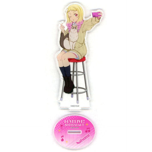 Natsumi Onitsuka Love Live! Superstar!! Acrylic Stand x Karaoke Manekineko [USED]