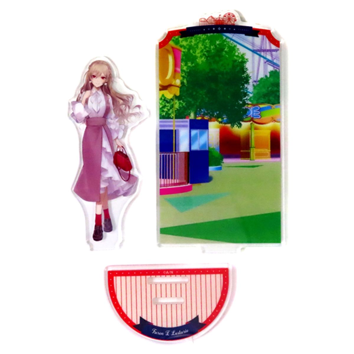 Furen E Lustario Acrylic Stand Virtual YouTuber Nijisanji Nijisanji Theme Park Goods [USED]