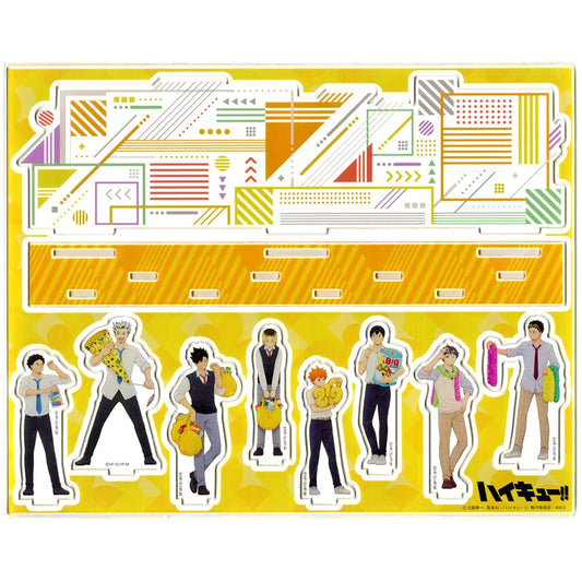 Group Haikyu!! x Don Quijote Illustration Acrylic Diorama Party Ver. [USED]