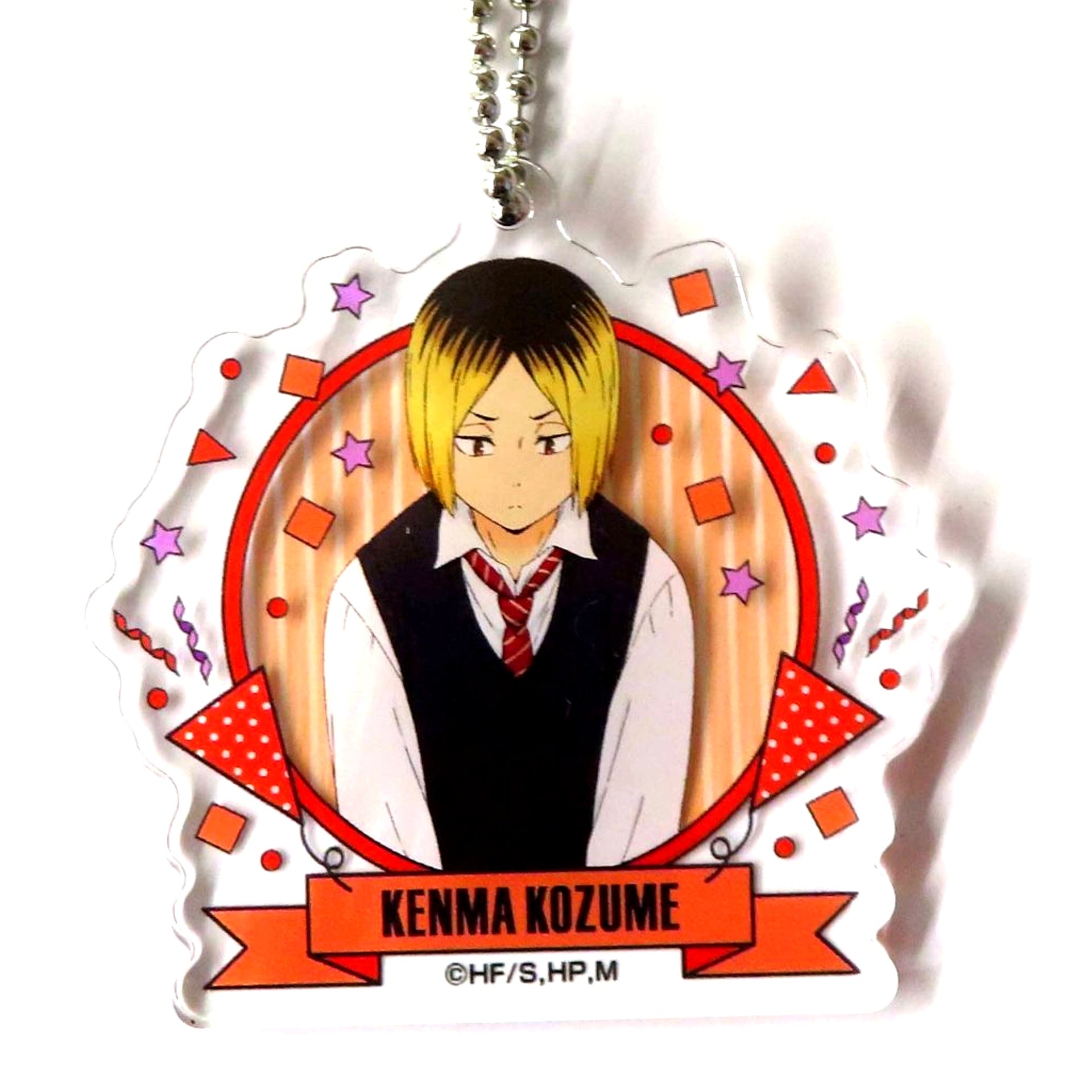 Kenma Kozume Haikyu!! x Don Quijote Illustration Acrylic Keychain Collection Party Ver. [USED]