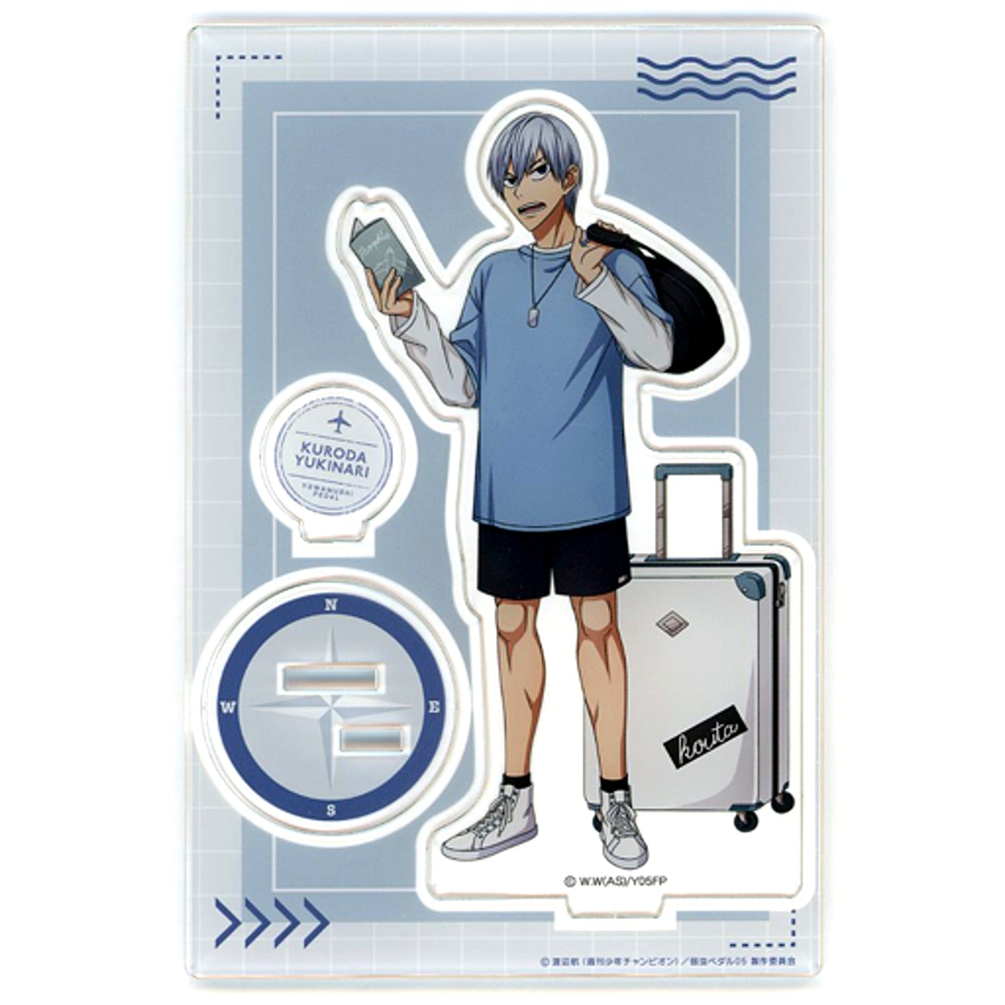 Yukinari Kuroda Acrylic Stand Travel Time Yowamushi Pedal Limit Break [USED]