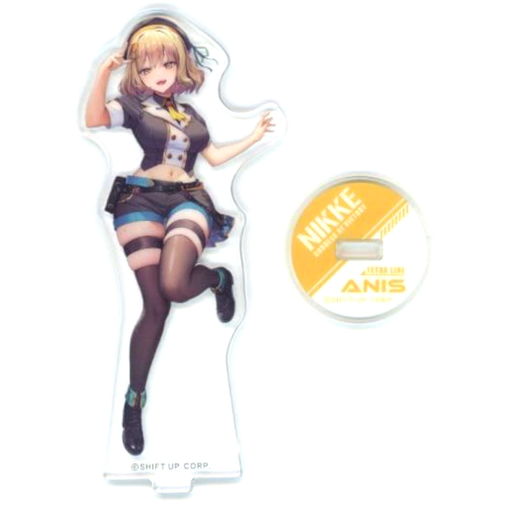 Anis School Uniform Style Goddess of Victory: Nikke x FamilyMart Original Acrylic Stand [USED]