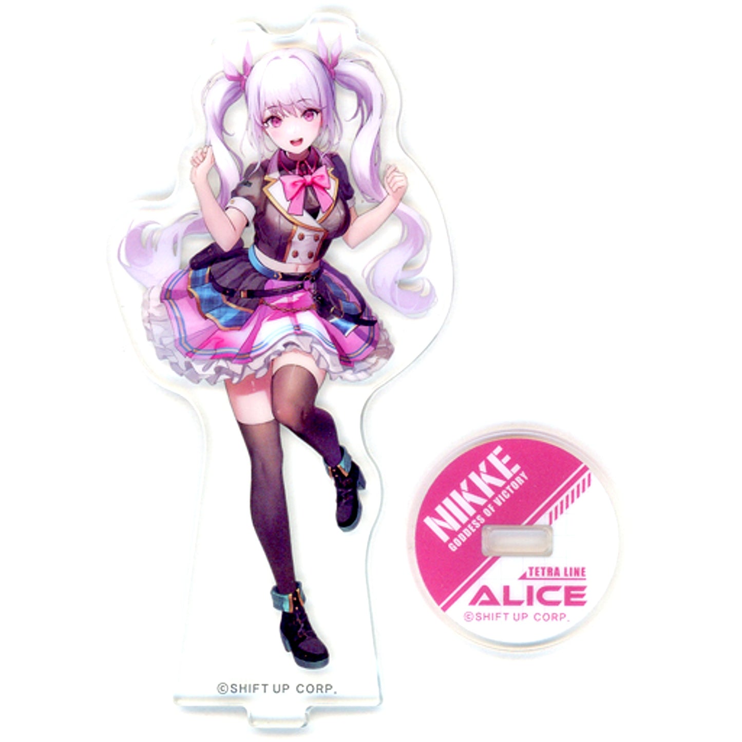 Alice School Uniform Style Goddess of Victory: Nikke x FamilyMart Original Acrylic Stand [USED]
