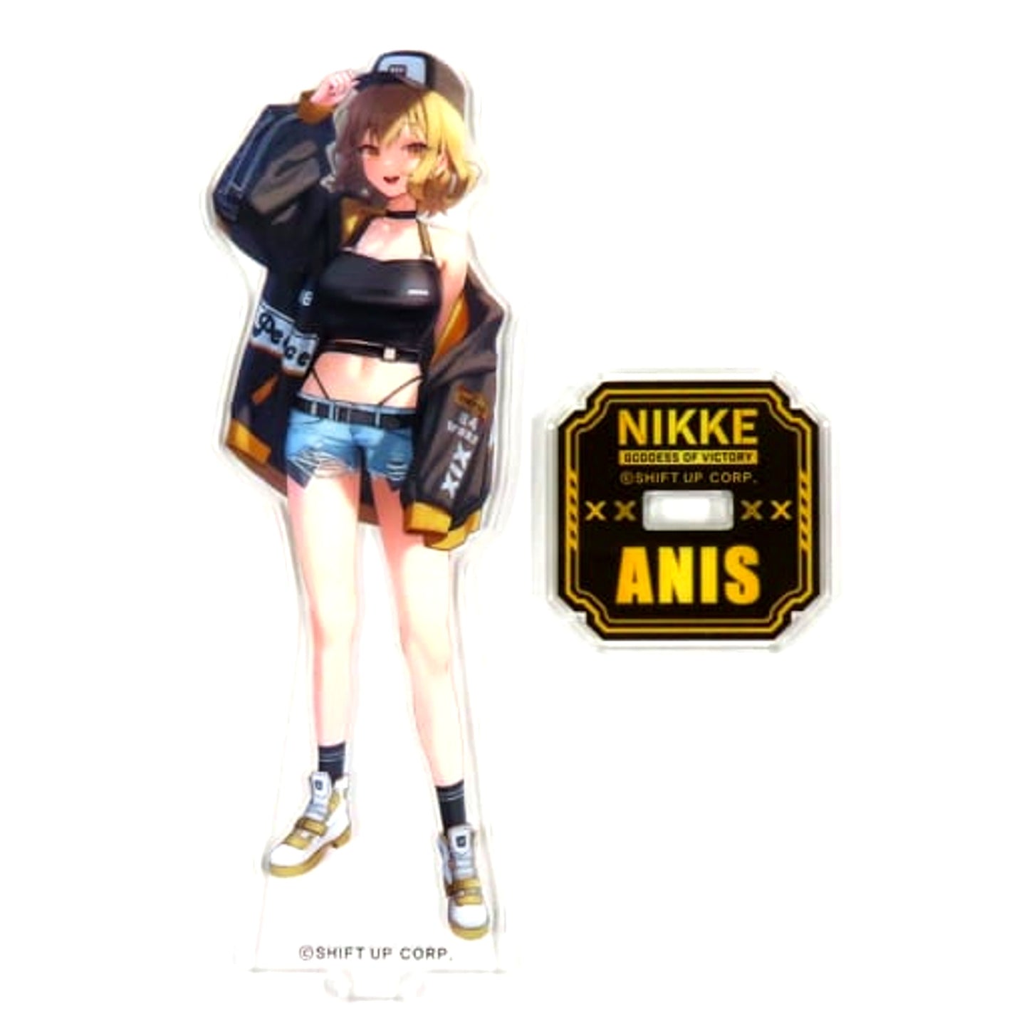 Anis GODDESS OF VICTORY: NIKKE x FamilyMart Casual Outfit Style Original Acrylic Stand [USED]