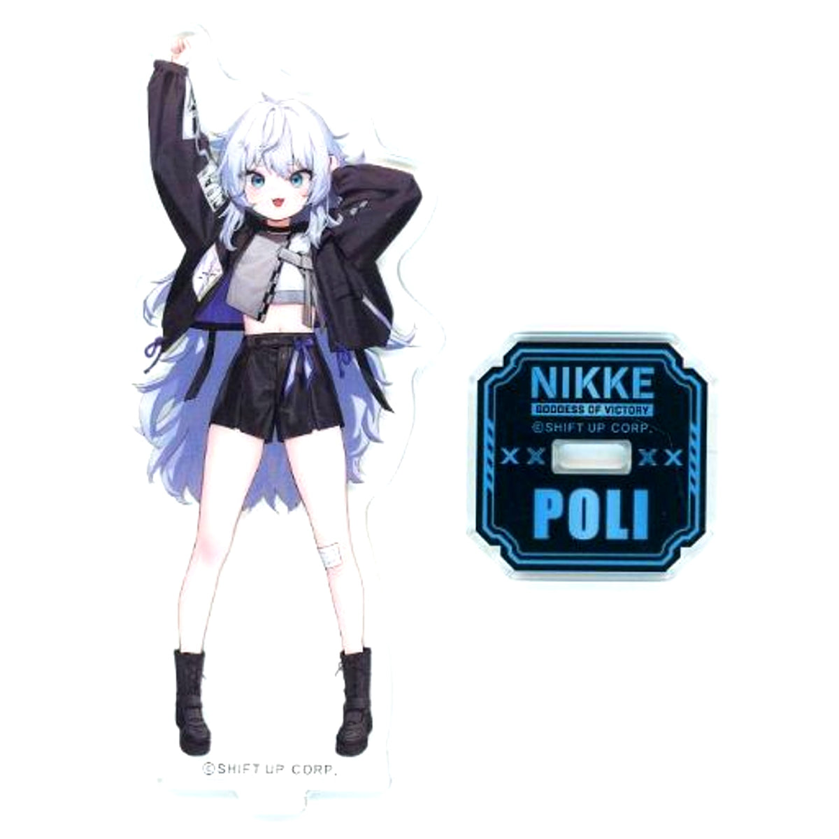 Poli Casual Clothes Style Goddess of Victory: Nikke x FamilyMart Original Acrylic Stand [USED]