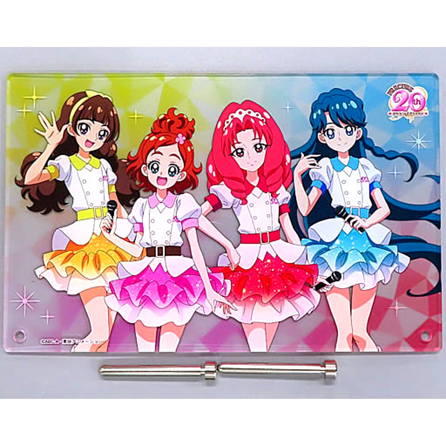 Go! Princess PreCure Group Acrylic Board [USED]