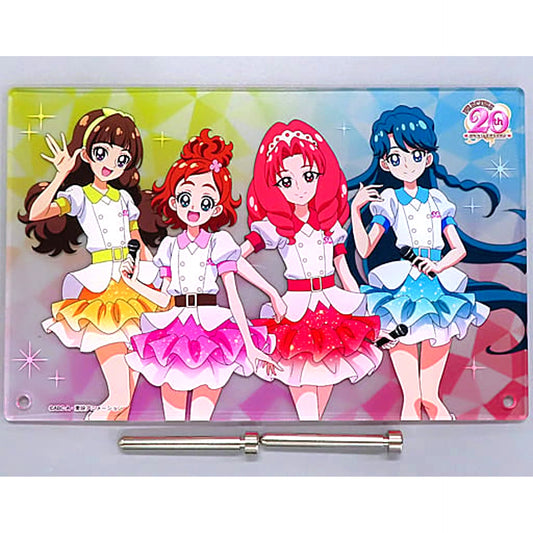 Go! Princess PreCure Group Acrylic Board [USED]