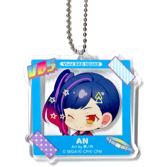 Hatsune Miku: Colorful Stage! An Shiraishi Acrylic Keychain Collection Vivid Bad Squad Only Shop Limited Keychains [USED]