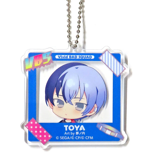 Hatsune Miku: Colorful Stage! Toya Aoyagi Acrylic Keychain Collection Vivid Bad Squad Only Shop Limited Keychains [USED]